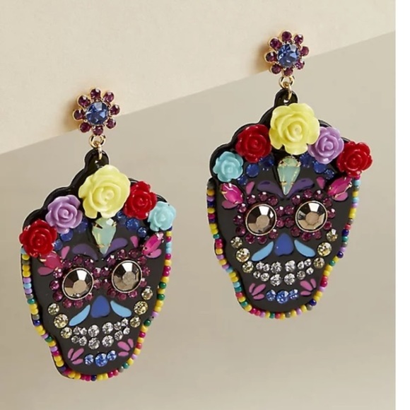 torrid Accessories - FREE WITH $100 PURCHASE TORRID NWT BEADED SKELETON EARRING